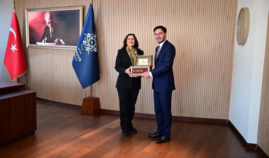 Başkan Çerçioğlu'na Tokat Belediye Başkanı Yazıcıoğlu'ndan ziyaret