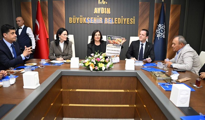 Çerçioğlu incir ihracatçılarıyla bir araya geldi