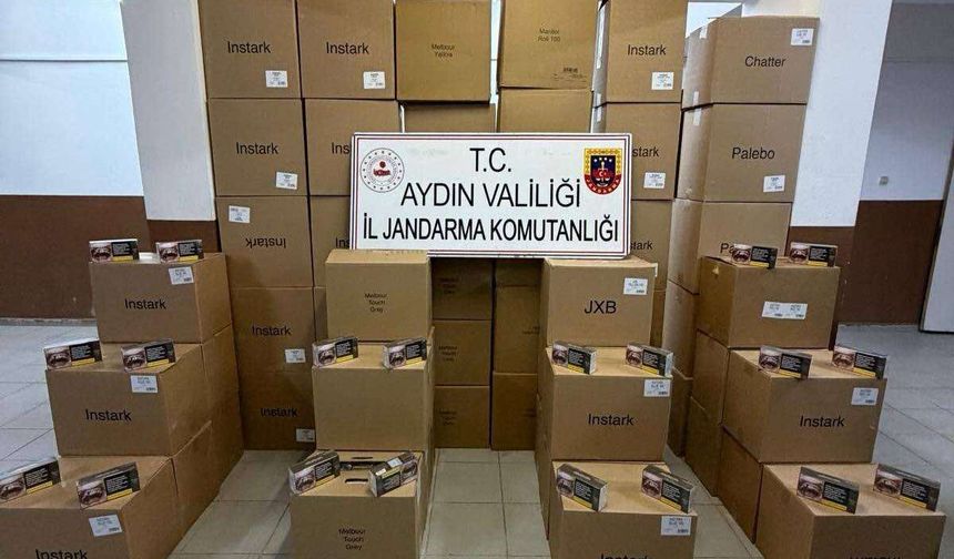 Köşk’te kaçak tütün operasyonu!