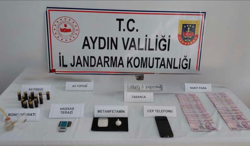 Kuşadası’nda operasyon: Metamfetamin ele geçirildi