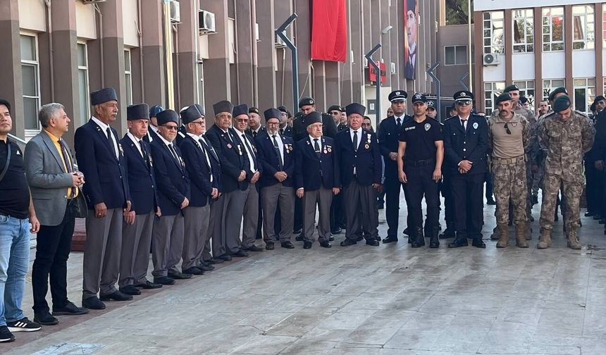 Aydın’da 19 Eylül Gaziler Günü dolayısıyla tören düzenlendi