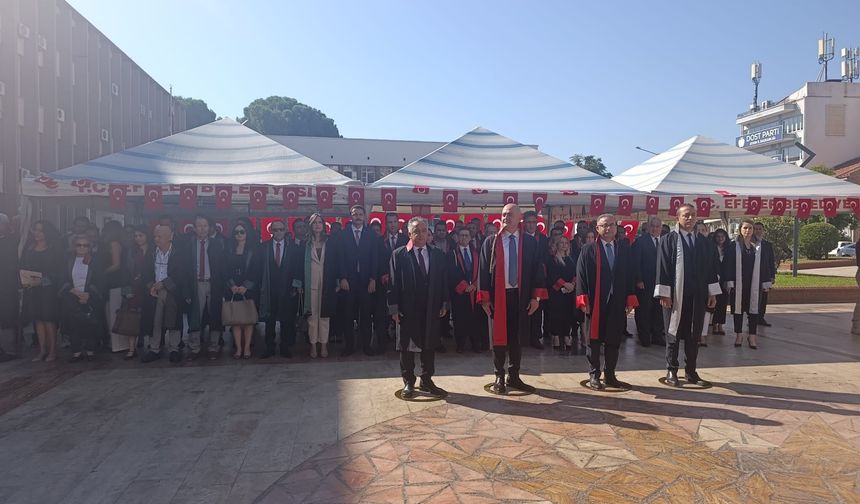 Aydın’da adli yıl açılışı gerçekleştirildi