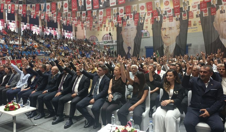 MHP Aydın’da kongre heyecanı