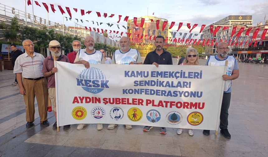 KESK’ten Aydın’da OVP protestosu: “Vergide adalet istiyoruz!”