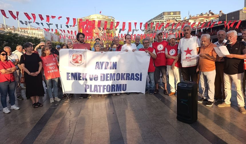 Aydın’da otoyol özelleştirmesine tepki: “Halkın malı özelleştirilemez!”