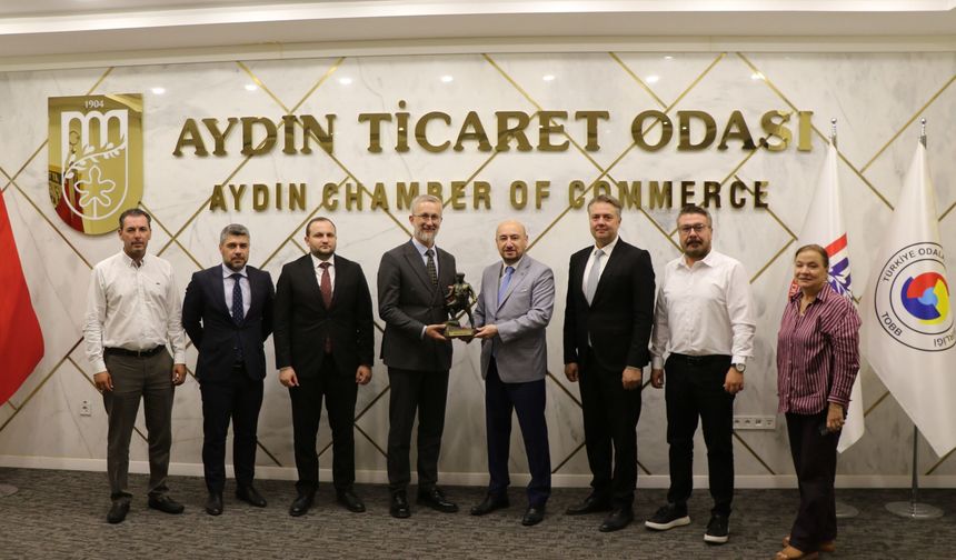 AYTO, Ukrayna Ankara Büyükelçisi Naryman Dzhelialov’u ağırladı