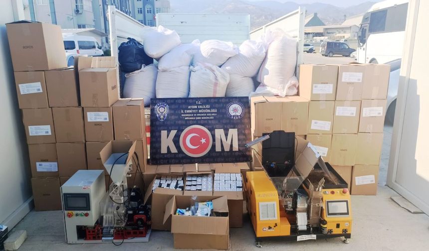Aydın’da kaçakçılık operasyonu: 3 şüpheli tutuklandı