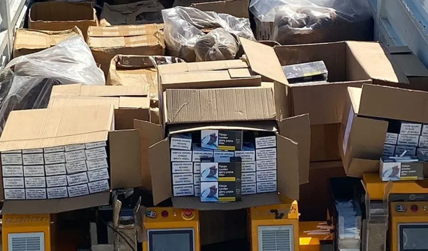 Aydın’da kaçak tütün operasyonu