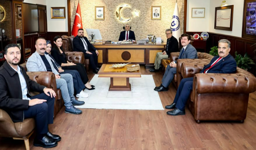 AGC'den ADÜ Rektörü Kent’e ziyaret