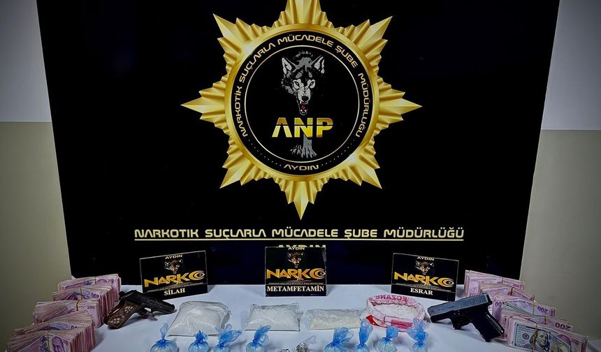 Aydın’da narkotik operasyonu: 2 kişi tutuklandı