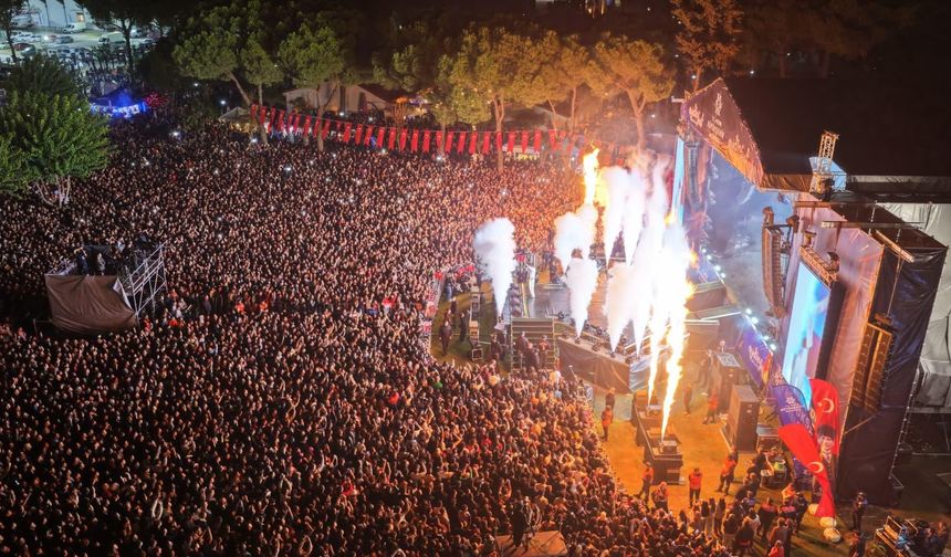 Başkan Çerçioğlu her yaştan vatandaşı Aydınfest ile buluşturdu