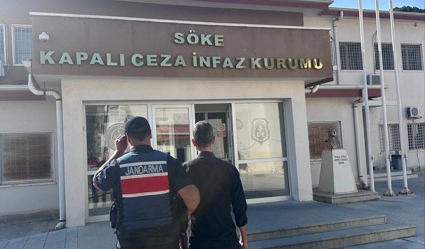 Söke’de 10 yıl hapis cezası bulunan hükümlü yakalandı