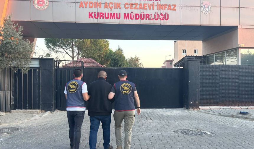 Efeler’de 17 yıl 6 ay hapis cezasıyla aranan hükümlü yakalandı