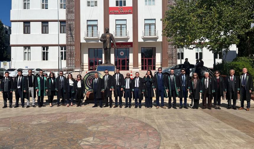 Aydın Barosu yeni döneme törenle başladı!