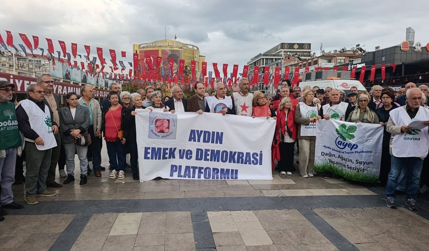 Aydın’da jeotermal santral tepkisi: “Yaşam hakkımıza dokunmayın!”