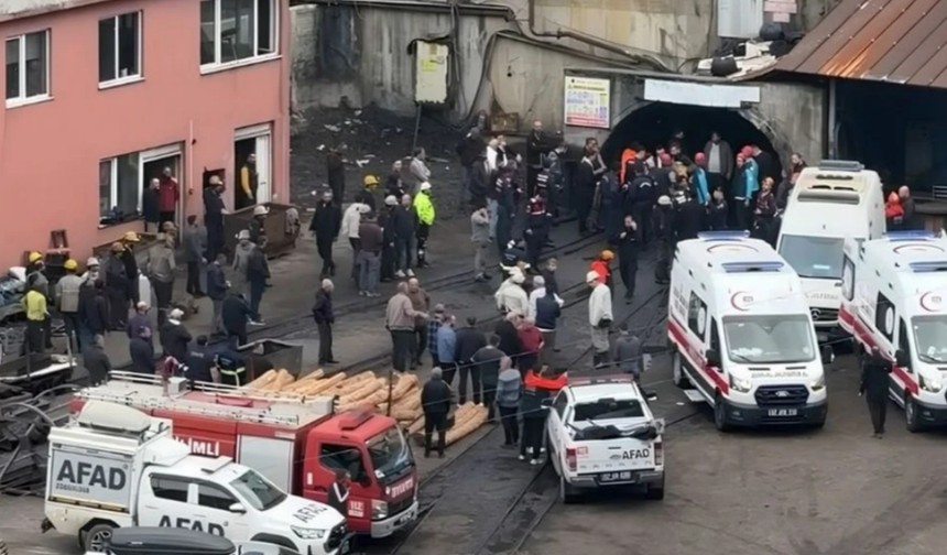 Zonguldak’ta maden ocağında patlama